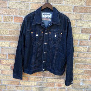 Vintage True Religion Denim Jacket Trucker Jacket Medium